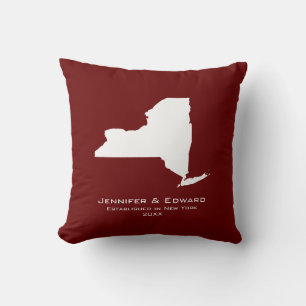 New York kärlek Kudde