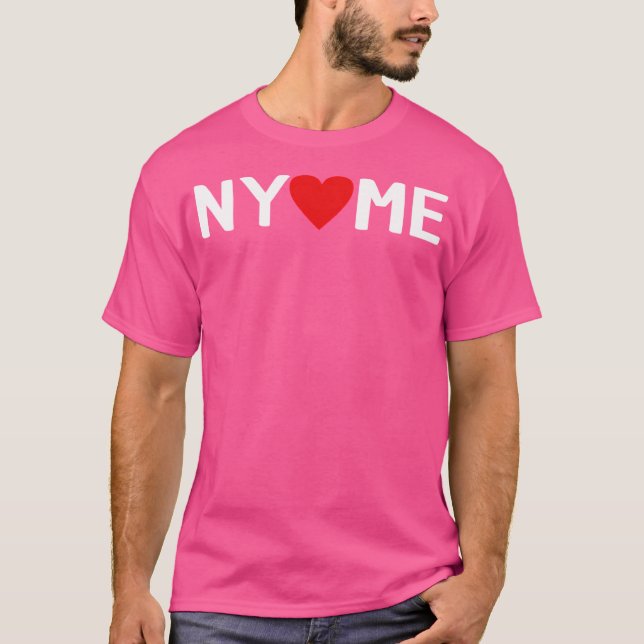 New York Kärlek Me T Shirt (Framsida)