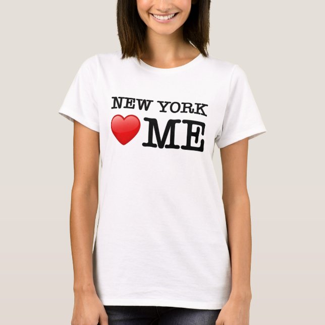 New York Kärlek Me Tee Shirt (Framsida)