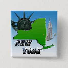 New York Karta, Frihetsgudinnan, monument Knapp