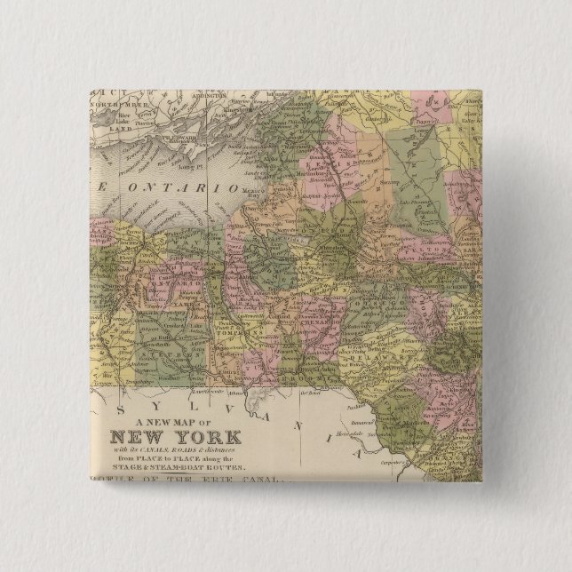 New York-Karta Knapp (Framsida)