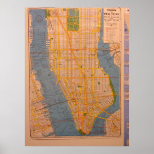 New York Kartor,Poster Poster