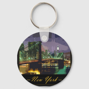 New York keychain Nyckelring