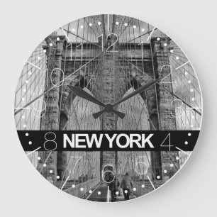 New York klocka Brooklyn bridge