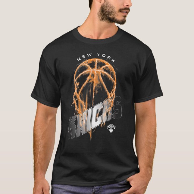 New York Knicks Blixt T Shirt (Framsida)