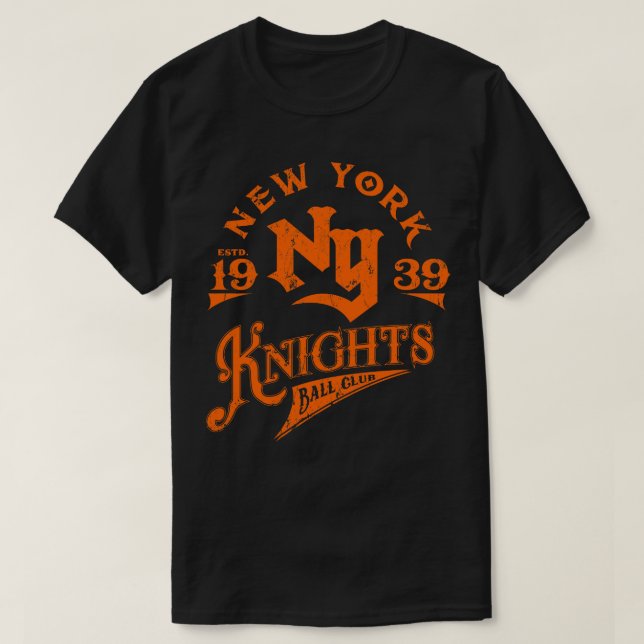 New York Knight T Shirt (Design framsida)