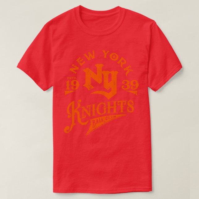 New York Knight T Shirt (Design framsida)