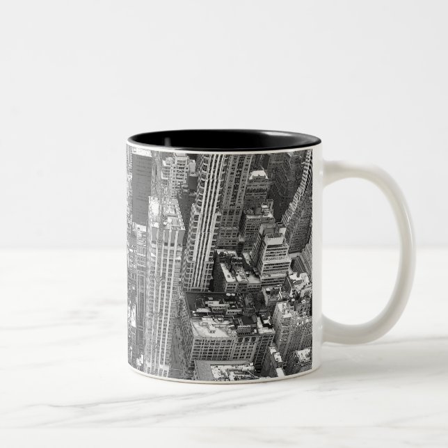 New York Kopp Cityscape New York Souvenir Mugg (Höger)