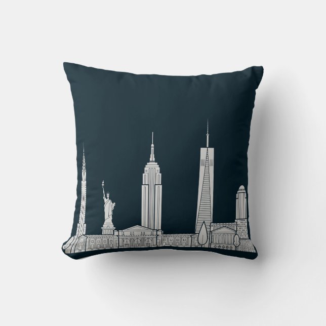 New York Kudde (Framsida)