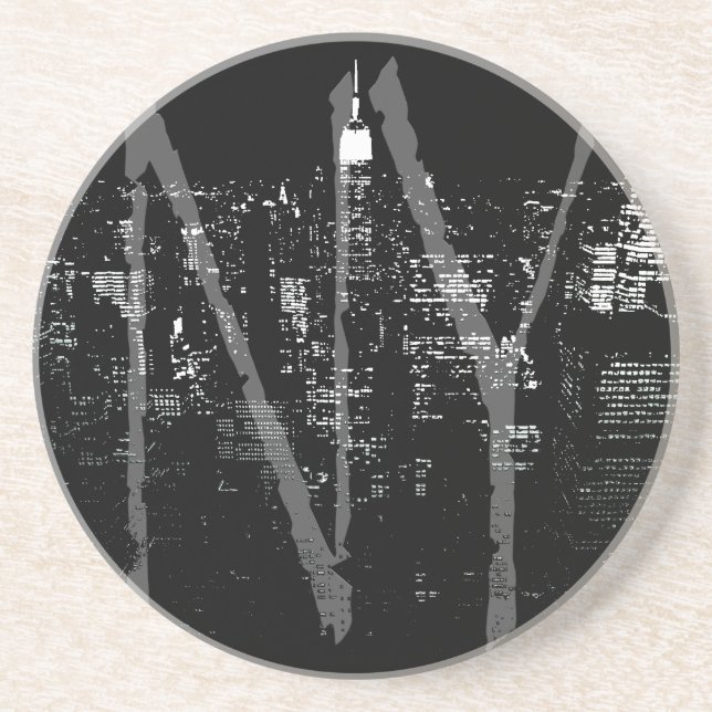 New York kustfartygNew York City souvenir Underlägg Sandsten (Framsidan)