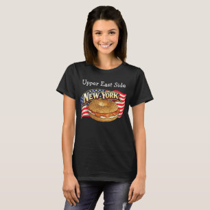 New York Kvinnors Mörka T-Shirt
