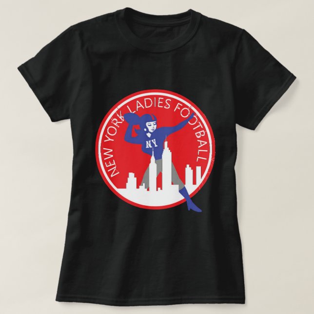 New York Lady Giants  T Shirt (Design framsida)