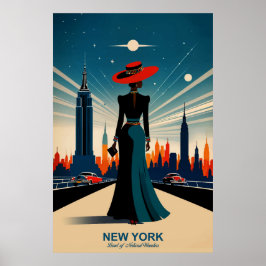 New York: Land Wonders Poster