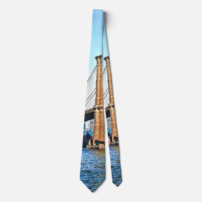 New York-landfästet för Brooklyn Bridge Slips (Framsida)