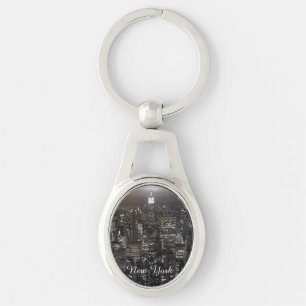 New York Landmarks Nyckelring New York Souvenirs