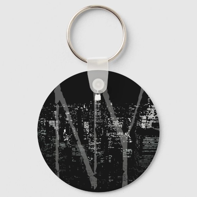 New York Landmarks Nyckelring New York Souvenirs (Framsida)