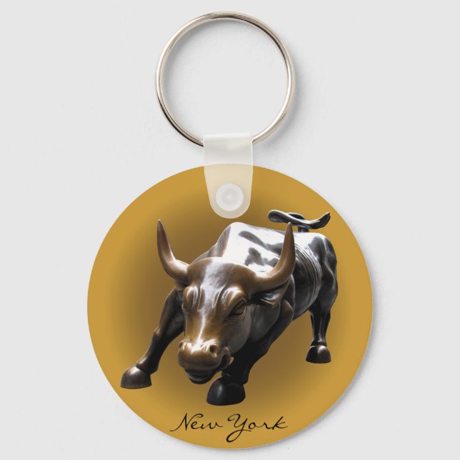 New York Landmarks Nyckelring New York Souvenirs (Framsida)