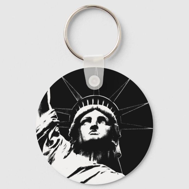New York Landmarks Nyckelring New York Souvenirs (Framsida)