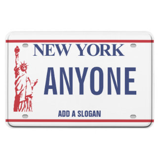 New York-licensskylt (personlig) Magnet