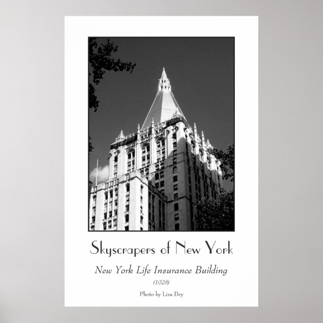 New York Life Insurance Byggnad Poster (Framsidan)