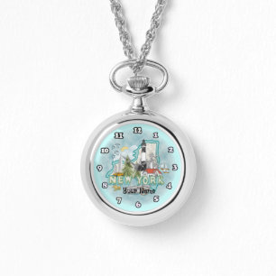 New York Lighthouse-klocka Armbandsur