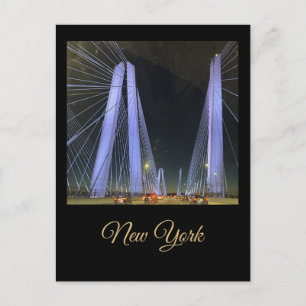 New York Ljusbåge vykort