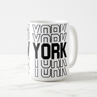 New York Logotyp Kaffemugg