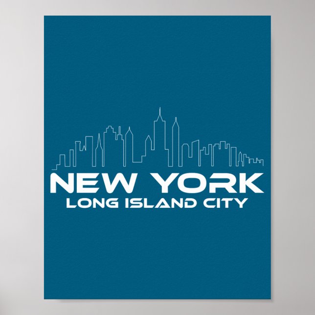 New York Long Island City _1  Poster (Framsidan)