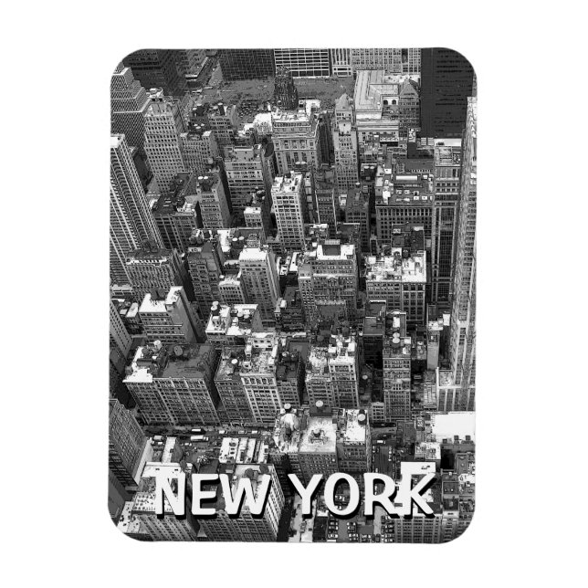 New York Magnet NY City Ljus New York Souvenir (Vertikal)