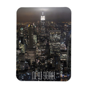 New York Magnet NY City Ljus NY Skyline Souvenir
