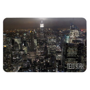 New York Magnet NY City Ljus NY Skyline Souvenir
