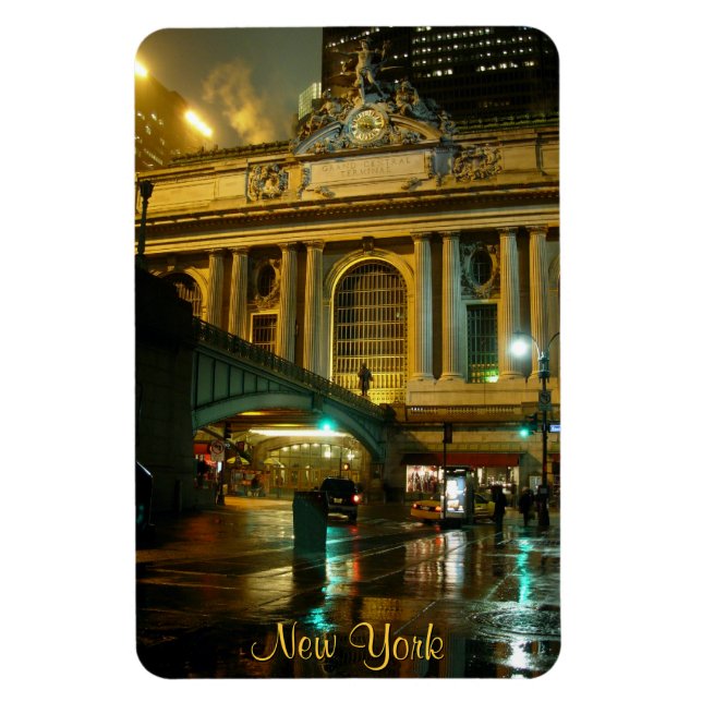 New York Magnet NY Grand Central New York Souvenir (Vertikal)