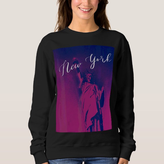 New York-målning T Shirt (Framsida)