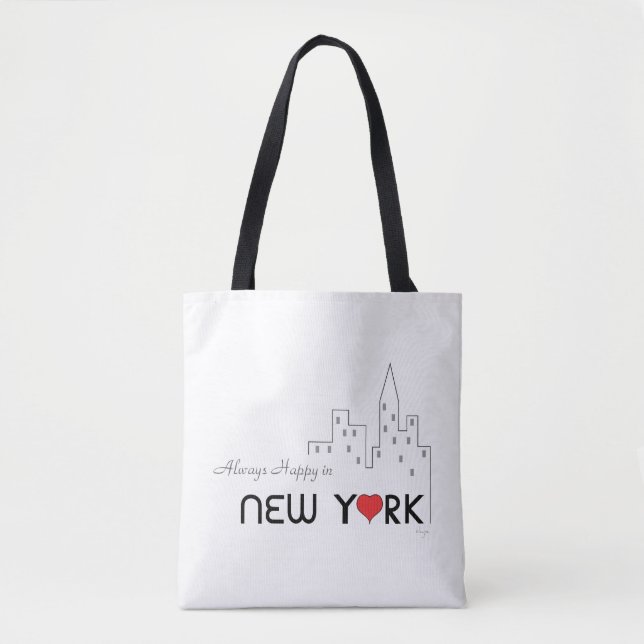 New York, Manhattan, Black Rand, Coola Tygkasse (Framsida)