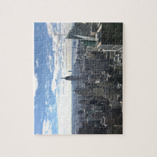 New York Manhattan Empire state Jigszle Puzzle Pussel