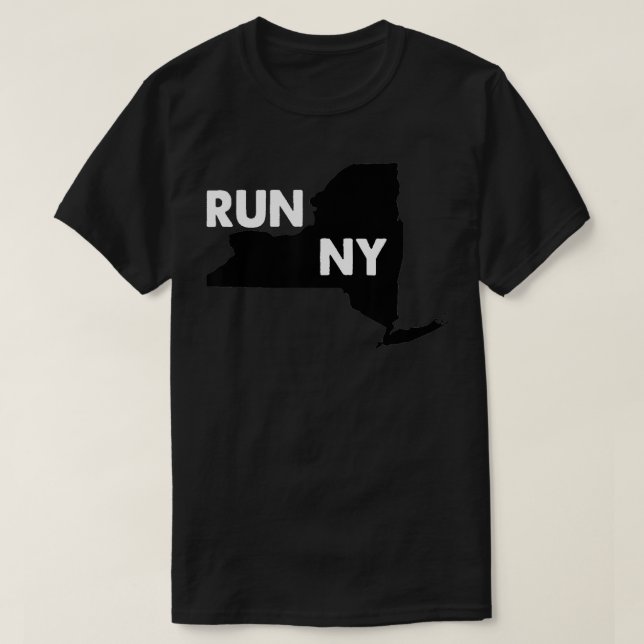 New York Marathon Springa NY T Shirt (Design framsida)