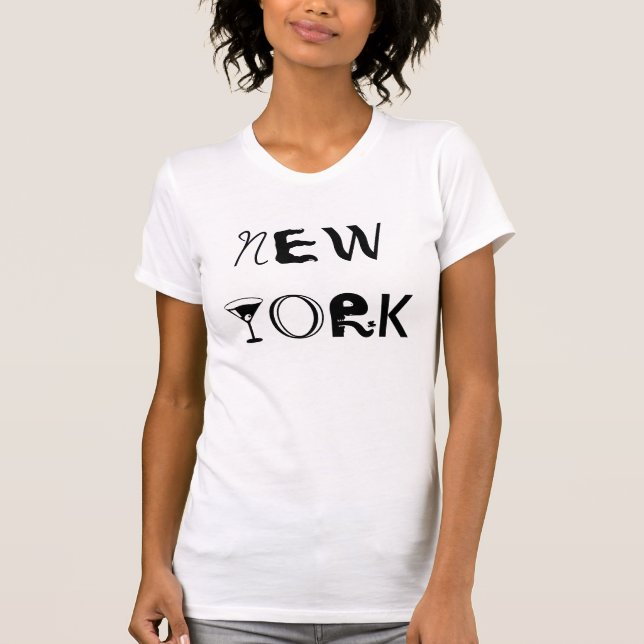 New York Martini utslagsplats Tröja (Framsida)