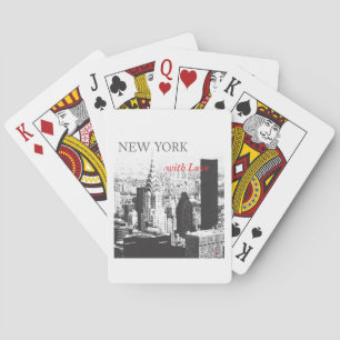 New York med Kärlek Casinokort
