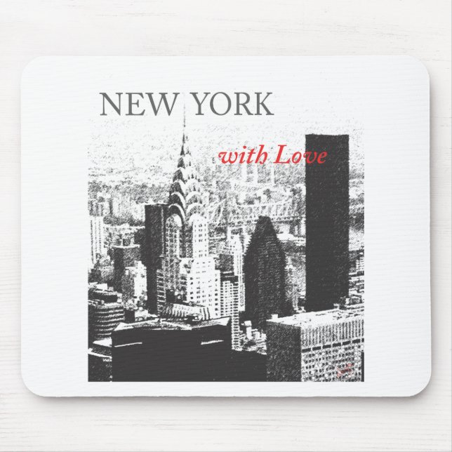 New York med Kärlek Musmatta (Framsidan)