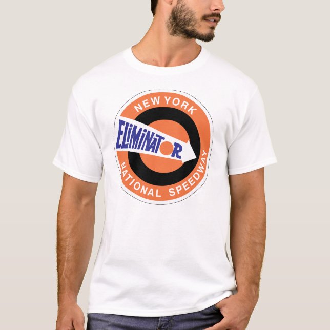 New York medborgarespeedway T-shirt (Framsida)