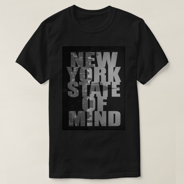 New York-mentalstaten T Shirt (Design framsida)