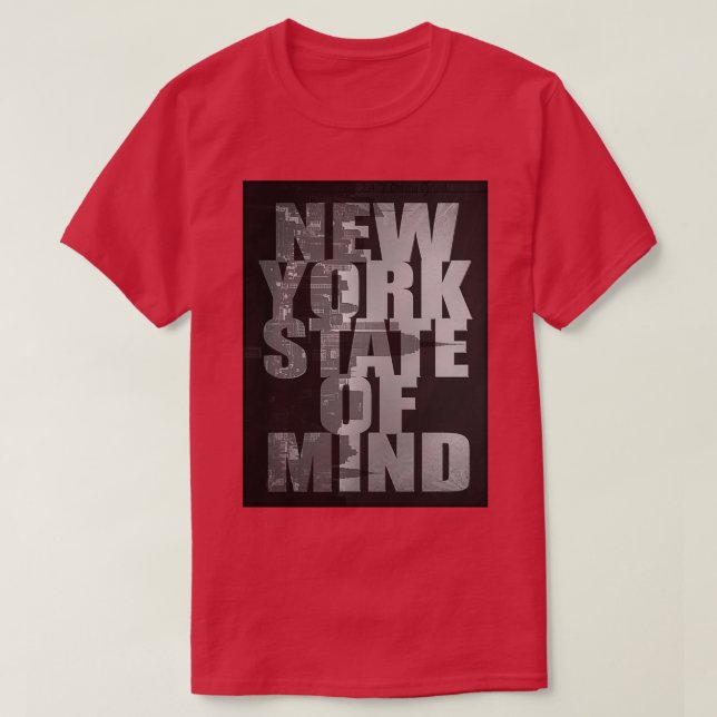 New York-mentalstaten T Shirt (Design framsida)