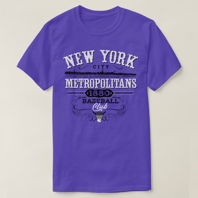 New York Metropolitans T Shirt (Design framsida)