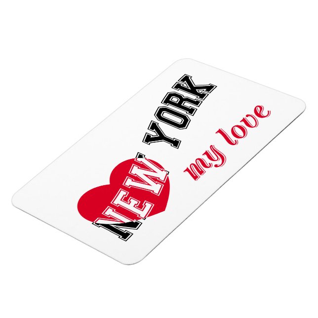 New York min kärlek Magnet (Vänstra Sidan)
