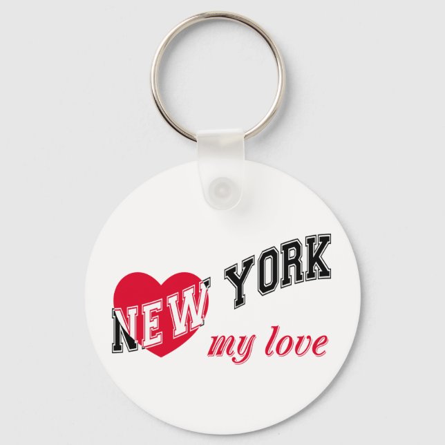 New York min kärlek Nyckelring (Framsida)