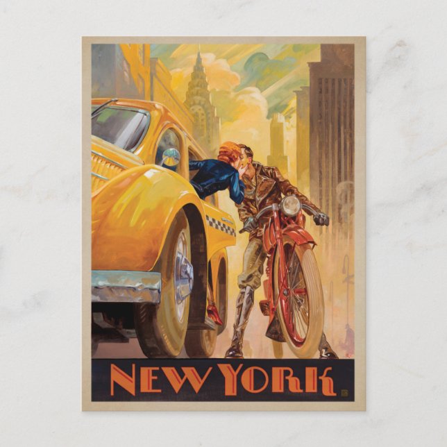 New York Minute Vykort (Framsida)