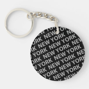 New York Mönster Grått