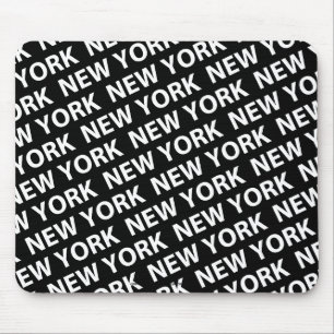 New York Mönster White Musmatta