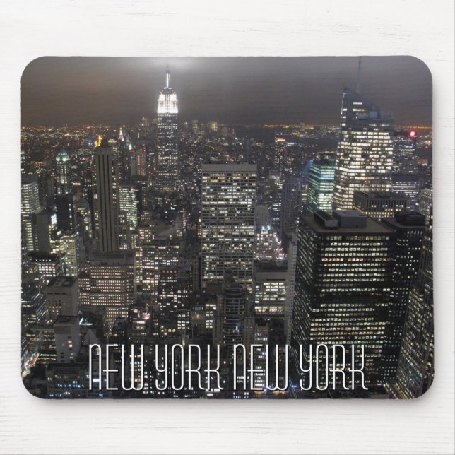 New York Mousepad Cityscape New York City Gifts Musmatta (Framsidan)