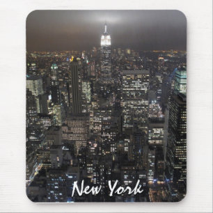 New York Mousepad Cityscape New York City Gifts Musmatta